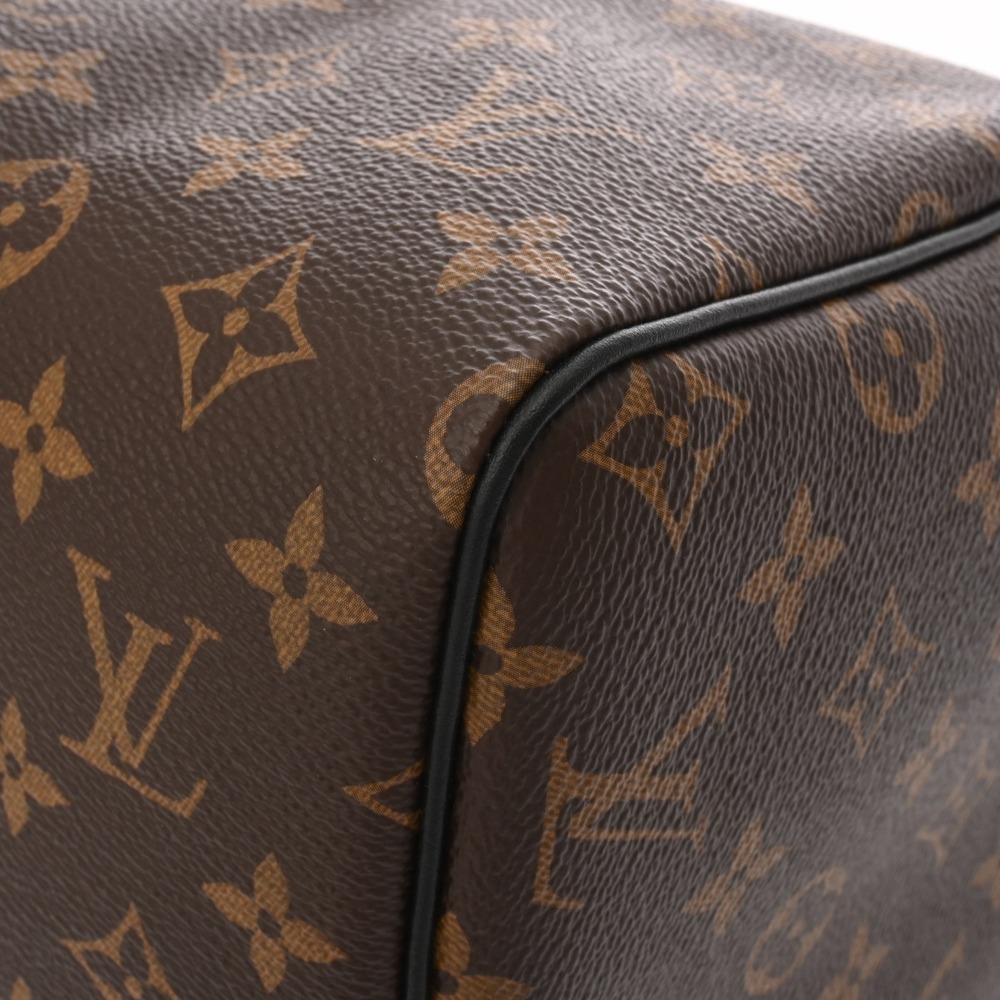 Louis Vuitton Monogram Speedy Bandouliere Soft Bag Brown Black Canvas Handbag - Picture 7 of 10